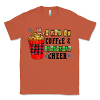 Copper I Run On Coffee & Christmas Cheer Classic Tee - CowhideDigitalArt