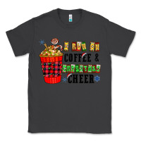 Smoke I Run On Coffee & Christmas Cheer Classic Tee - CowhideDigitalArt