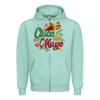 Seafoam cinco de mayo Zipper Hoodie - JahusDesignShop