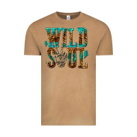 Vintage Camel wild soul with skeleton hand Vintage Tee - texasbilliewilder