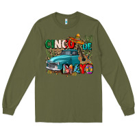 Army Green cinco de mayo Long Sleeve Tee - CTS Tumbler Store