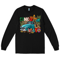 Black cinco de mayo Long Sleeve Tee - CTS Tumbler Store