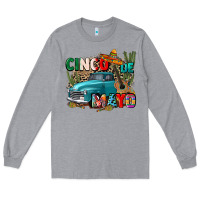 Heather Grey cinco de mayo Long Sleeve Tee - CTS Tumbler Store