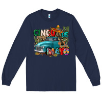 Navy cinco de mayo Long Sleeve Tee - CTS Tumbler Store