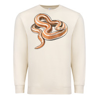 Sandshell Rosy Boa Snake Illustrations Premium Sweatshirt - LillyAllenDesigns