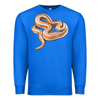 True Royal Rosy Boa Snake Illustrations Premium Sweatshirt - LillyAllenDesigns