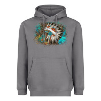 Storm indian headress sunflower leopard Heavyweight Hoodie - AdoDesignShop