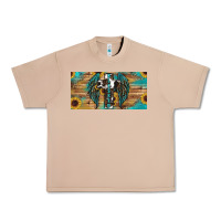 Burro Blessed cros sunflowers Urban Heavy Tee - RanaPortraitStore