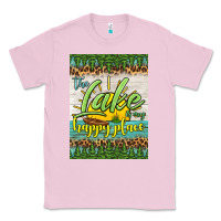 Bubblegum Pink the lake is my happy place air freshener Classic Tee - HRA Design Shop