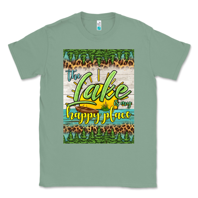 The Lake Is My Happy Place Air Freshener Classic Tee by HRA Design Shop | Teevron