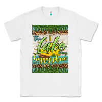 White the lake is my happy place air freshener Classic Tee - HRA Design Shop