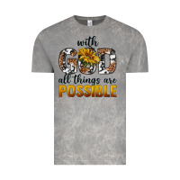 Cloud Rock with god al things ara possible Vintage Tee - texasbilliewilder