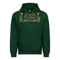 Forest Green teacher vibes libbey glass Urban Hoodie - BundleAndBundleShop