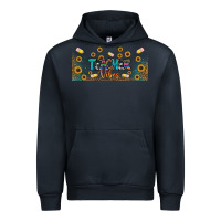 Navy teacher vibes libbey glass Urban Hoodie - BundleAndBundleShop