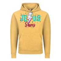 Vintage Mustard jesus saves Vintage Hoodie - JahusDesignShop