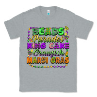 Heather Grey beads parades king cake crawfish mardi gras Classic Tee - FaDigitalArtStudio