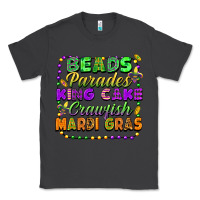 Smoke beads parades king cake crawfish mardi gras Classic Tee - FaDigitalArtStudio