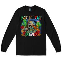Black day of the dead Long Sleeve Tee - CTS Tumbler Store