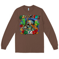 Chestnut day of the dead Long Sleeve Tee - CTS Tumbler Store