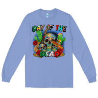 Colony Blue day of the dead Long Sleeve Tee - CTS Tumbler Store