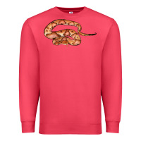 Cardinal Copperhead Snake Illustrations Premium Sweatshirt - LillyAllenDesigns