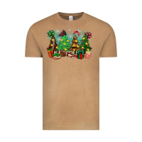 Vintage Camel christmas trees with football Vintage Tee - Zillion Design Studio