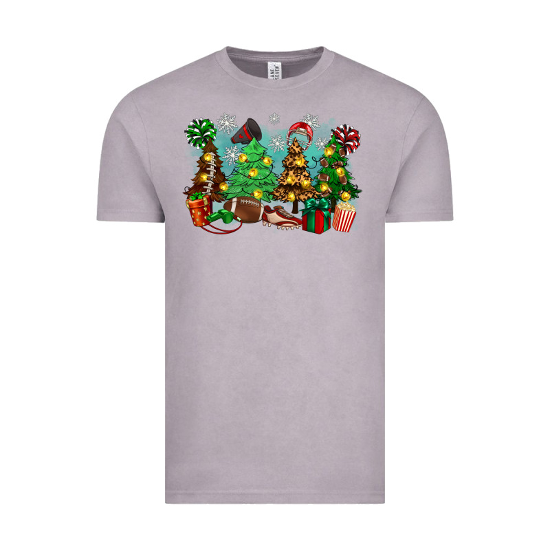 Christmas Trees With Football Vintage Tee by Zillion Design Studio | Teevron