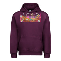 Mauve Wine teacher life libbey glass Urban Hoodie - BundleAndBundleShop