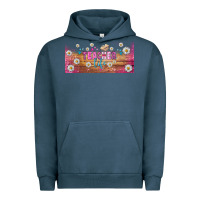 Pigment Midnight Navy teacher life libbey glass Urban Hoodie - BundleAndBundleShop