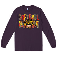 Plum softball mom messy bun Long Sleeve Tee - Zillion Design Studio