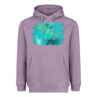 Lavender turquoise background Heavyweight Hoodie - AdoDesignShop