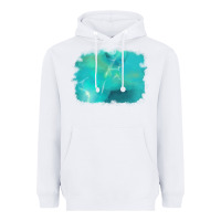White turquoise background Heavyweight Hoodie - AdoDesignShop