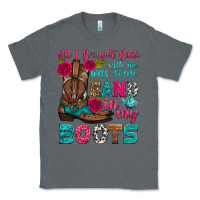 Charcoal Heather all i brought back with me was some sand in my boots Classic Tee - HRA Design Shop
