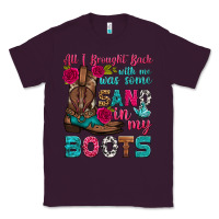 Plum all i brought back with me was some sand in my boots Classic Tee - HRA Design Shop