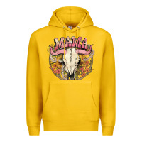 Lemon bullskull mama Premium Hoodie - NancyCooperArtShop