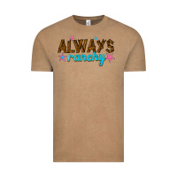 Vintage Coffee always ranchy Vintage Tee - texasbilliewilder