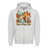 Dove Grey fall vibes and that nurse life Zipper Hoodie - AdoDesignShop