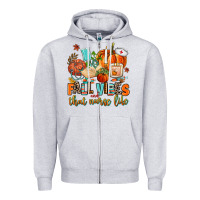 Heather Grey fall vibes and that nurse life Zipper Hoodie - AdoDesignShop