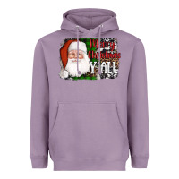Lavender santa merry christmas y'all Heavyweight Hoodie - AdoDesignShop