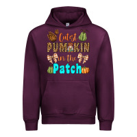 Mauve Wine cutest pumpkin in the patch Urban Hoodie - BundleAndBundleShop