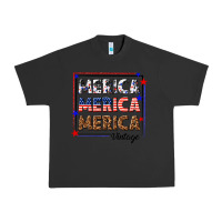 Pigment Black merica merica merica vintage Urban Heavy Tee - texasbilliewilder