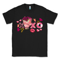 Black chicken valentine's day xoxo Classic Tee - FaDigitalArtStudio