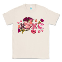 Natural chicken valentine's day xoxo Classic Tee - FaDigitalArtStudio