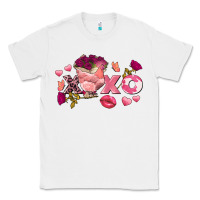 White chicken valentine's day xoxo Classic Tee - FaDigitalArtStudio