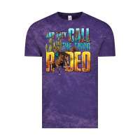 Cloud Purple and they call the thing rodeo Vintage Tee - texasbilliewilder