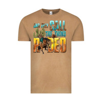 Vintage Camel and they call the thing rodeo Vintage Tee - texasbilliewilder