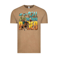 Vintage Coffee and they call the thing rodeo Vintage Tee - texasbilliewilder