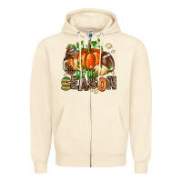 Sandshell fall and american football tis the season Zipper Hoodie - AdoDesignShop