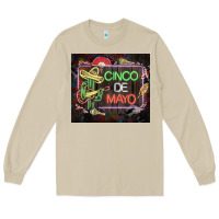 Mushroom cinco de mayo cactus tumbler 3 Long Sleeve Tee - CTS Tumbler Store