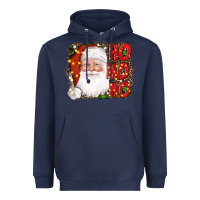 Navy christmas ho ho ho santa clause Heavyweight Hoodie - AdoDesignShop